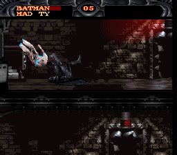 Screenshot Of Batman Forever Snes Mobygames