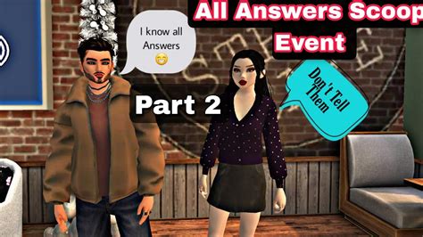 All Answers Of Scoop Fashion Event Avakin Life Scoop Fashion