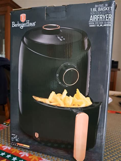 Frytownica beztłuszczowa frytkownica Airfryer nowa berlingerhaus