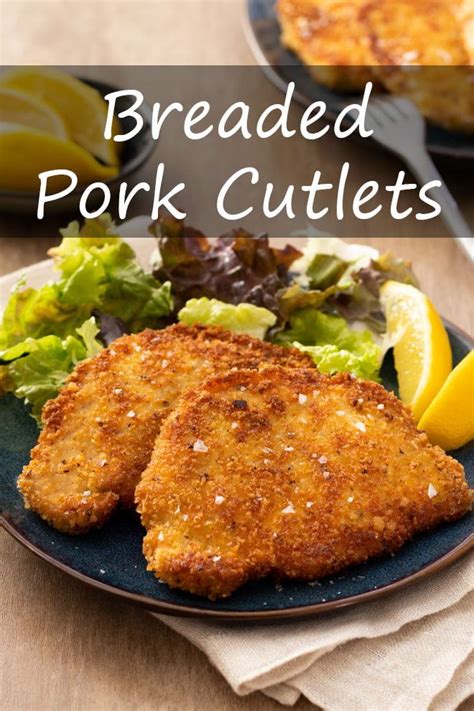 Breaded Pork Cutlets Recipe Pork Cutlet Recipes Pork Cutlets