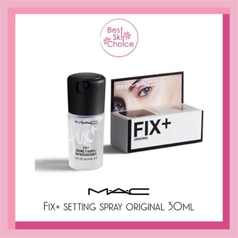 Mac Prepprime Fix Setting Spray Mini 30ml Full Size 100ml Shopee