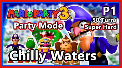 Mario Party 3 Party Mode Super Hard Chilly Waters 50 Turns