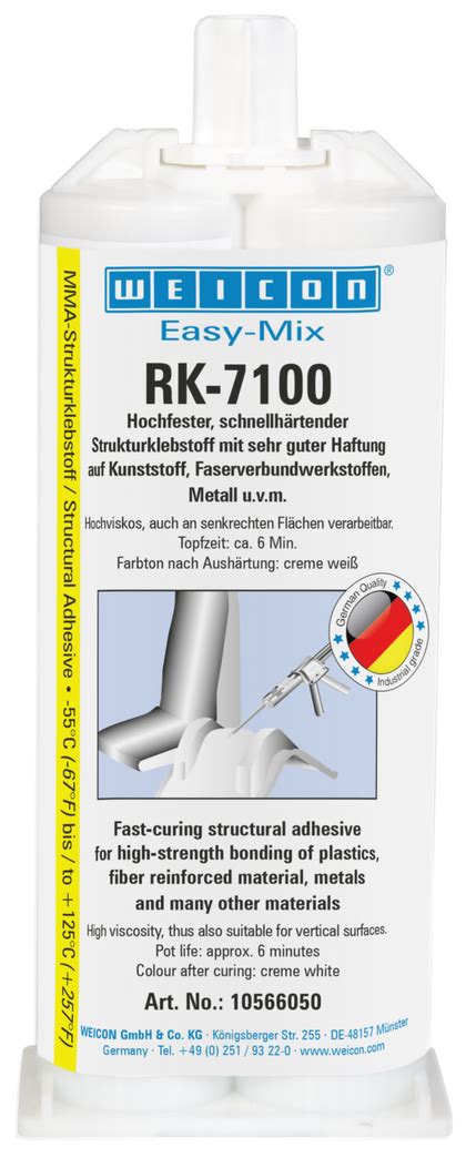 Easy Mix Rk Structural Acrylic Adhesive Structural Acrylic