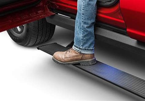 Amp Research Powerstep Xl Electric Running Boards 14 18 Silverado And Sierra Crew Cab 77154 01a