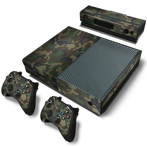 Camouflage Pattern Skin Sticker For Microsoft Xbox One Console Game