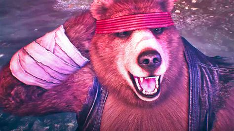 Tekken Official Kuma Character Gameplay Reveal Trailer Gamespot