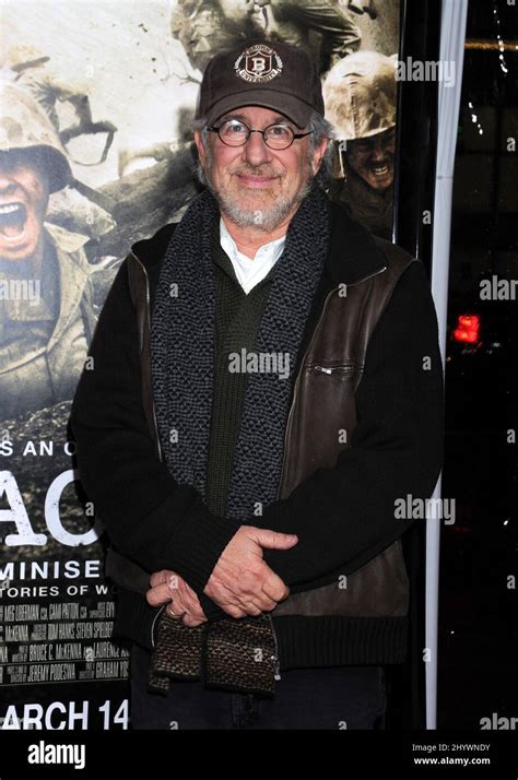 Steven Spielberg During Hbos Premiere Of The Pacific In Los Angeles
