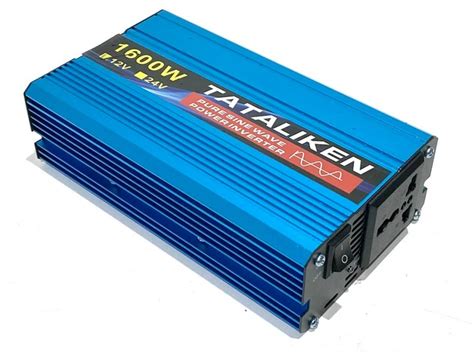 Инвертор преобразователь Tataliken 12-220V Чистый синус 1600W – фото ...