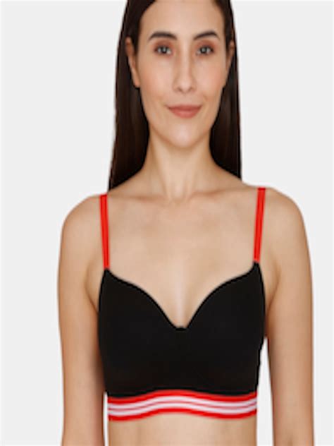 Buy Zivame Lightly Padded Non Wired Super Supportive T Shirt Bra Bra For Women 21541246 Myntra