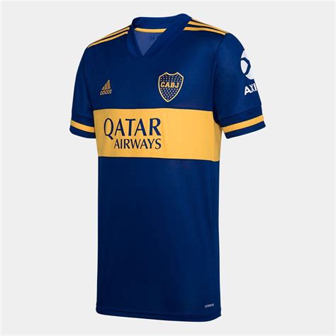 Camisa Boca Juniors Home S N Torcedor Adidas Masculina Azul E