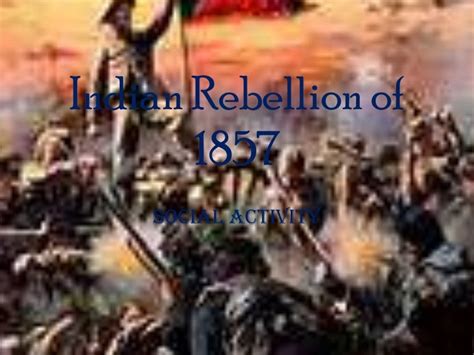 Indian rebellion of 1857