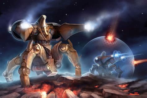 Starcraft 2 Log Artwork