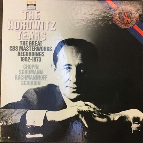 The horowitz years the great cbs recordings 1962 – 1973 by Vladimir Horowitz, LP Box set with ...