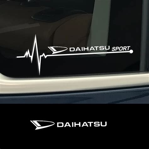 Pcs Car Side Window Stickers For Daihatsu Terios Sirion Mira Materia