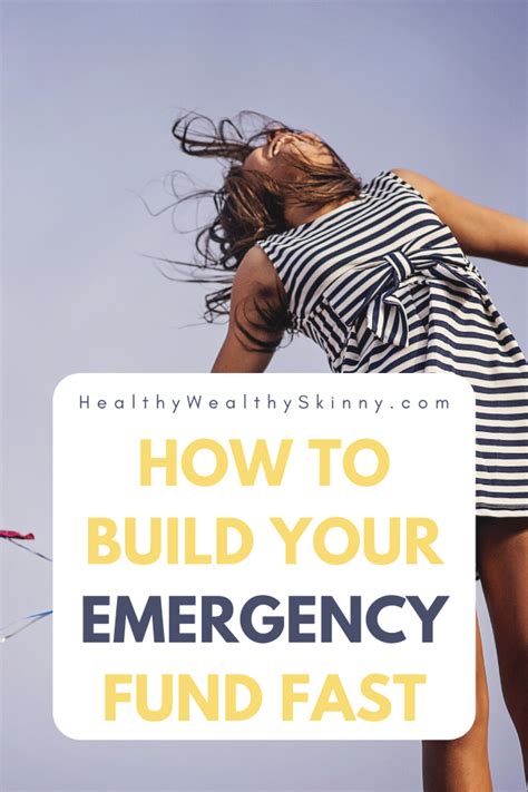 How To Build Up An Emergency Fund Fast Artofit