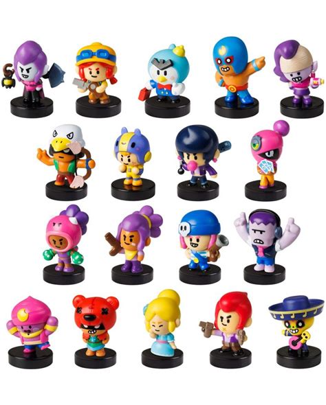 Комплект мини фигури P.M.I. Games: Brawl Stars - 12 Pack Deluxe Box ...