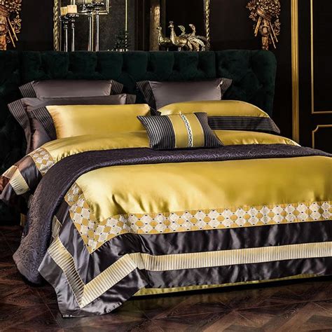 Amarilla Embroidery Egyptian Cotton Bedding Set