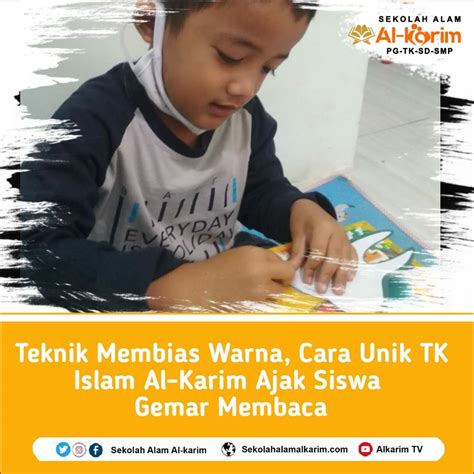 Teknik Membias Warna Cara Unik TK Islam Al Karim Ajak Siswa Gemar