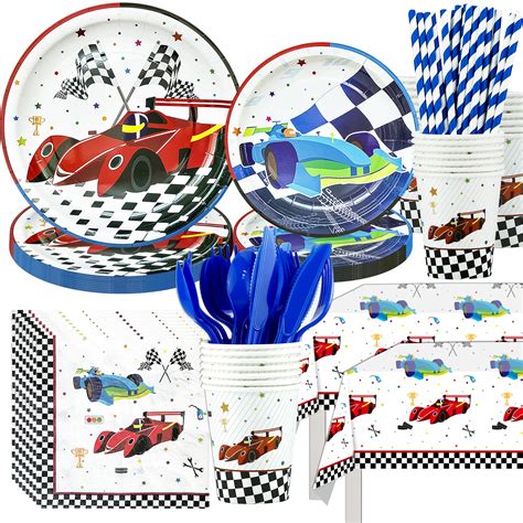 Buy Race Car Birthday Party Supplies Tableware Race Car Party