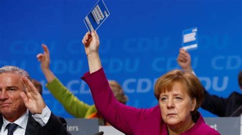 El Partido De Merkel Da Luz Verde Al Acuerdo De Gobierno Con Los