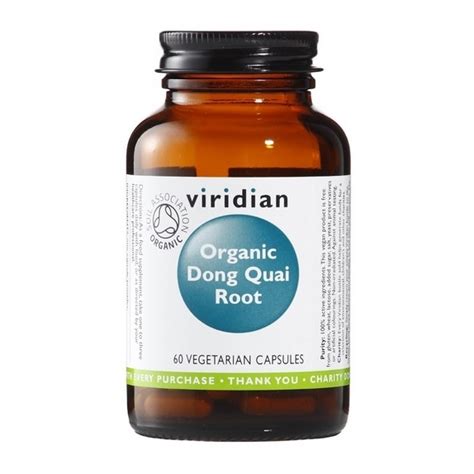 Viridian Organic Dong Quai Root Dzięgiel Chiński 60 Kapsułek Cena 104