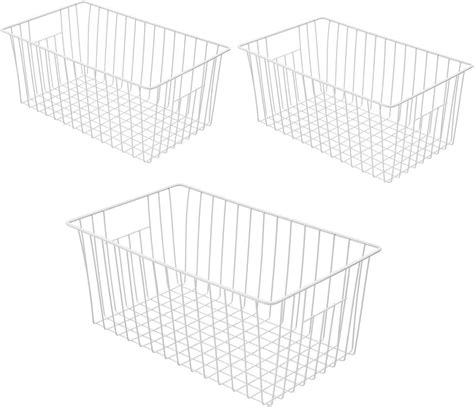 Amazon Y Z Bros Inch Freezer Storage Organizer Baskets