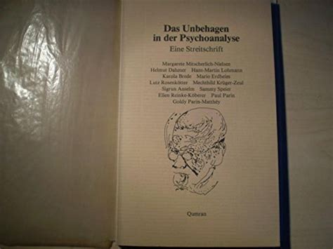 Das Unbehagen In Der Psychoanalyse Lohmann Hans Martin Hg