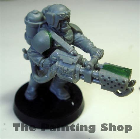 Warhammer 40k Imperial Guard Heavy Flamer Conversion | The Painting Shop