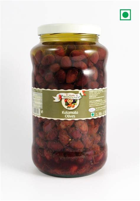 Montanini, Olives - Kalamata Black Olives - Saksham Impex Private Limited