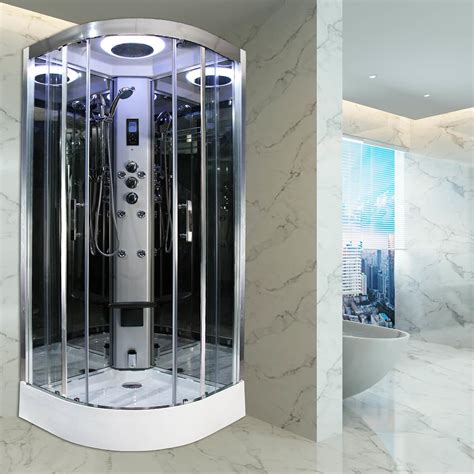 Insignia Premium 900mm X 900mm Quadrant Steam Shower Cabin Customise