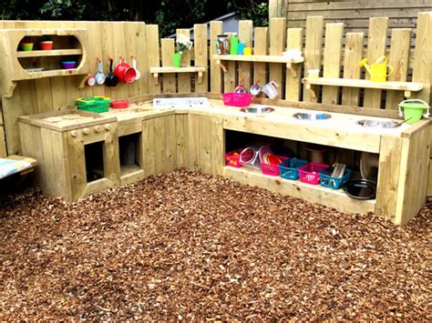 Swansea Community Farm Mud Kitchen Natural Play Company