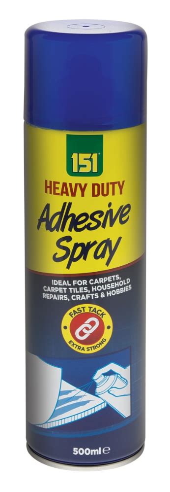 151 Heavy Duty Adhesive Spray 500ml Fairway Electrical