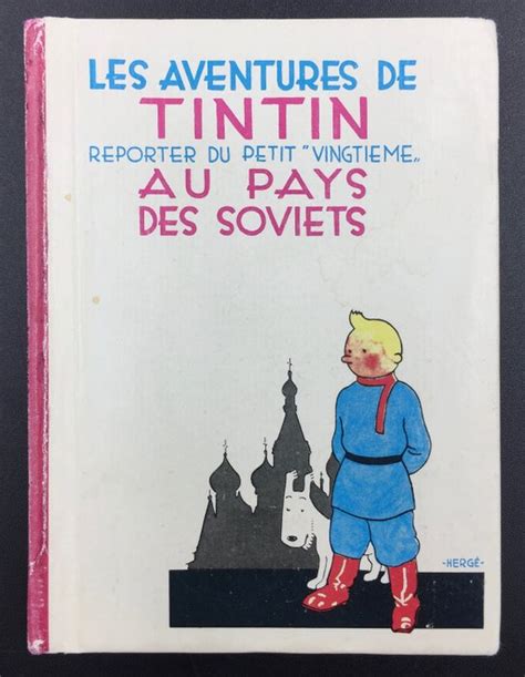 Tintin T Mini Album Tintin Au Pays Des Soviets Carte De Catawiki