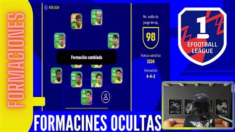 Como Poner Las Mejores FormaciÓnes Ocultas Efootball 🤯 🔥 De La Nueva Actualizacion🔥 Capitulo