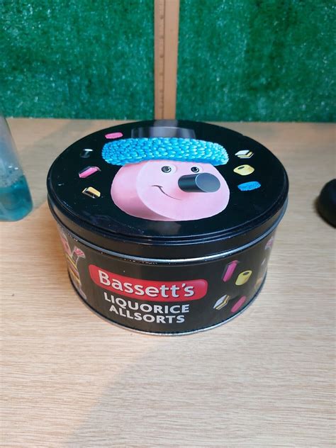 Bassetts Allsorts Liquorice Empty Round Tin 2004 Ebay