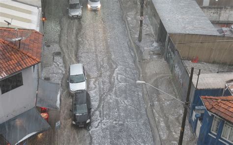 FOTOS Leitores registram chuva de granizo em São Paulo fotos em VC