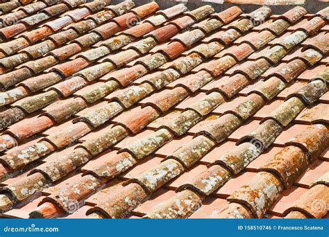 Terracotta Roof Tiles Stock Image CartoonDealer 31137451