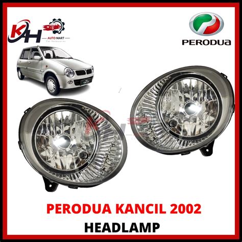 PERODUA KANCIL 02 660 850 HEAD LAMP LIGHT LAMPU DEPAN BESAR DRIVER