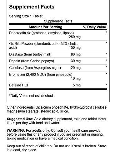 Swanson Digestive Enzymes 90 Tabs Pricepulse