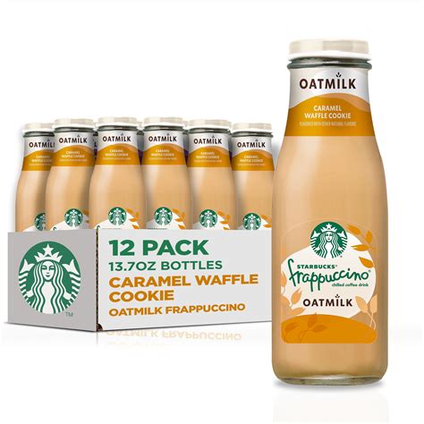 Starbucks Frappuccino Oat Milk Coffee Caramel Waffle Cookie 13 7 Oz