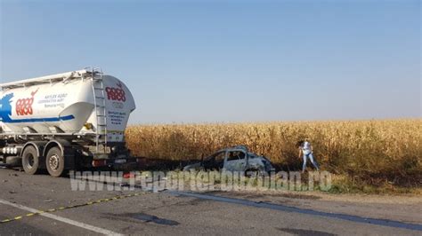 Accident Grav Pe Dn B Ntre Un Tir I Dou Autoturisme O Persoan A