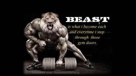 Beast Mode Gym Motivation Quotes Fitness Motivation Quotes