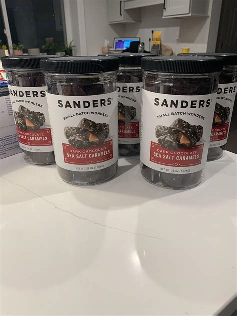 Sanders Dark Chocolate Sea Salt Caramel Rcostco