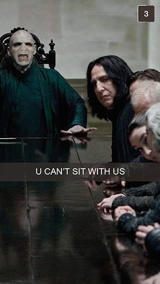 28 Snapchats From Harry Potter Harry Potter Jokes Harry Potter Series