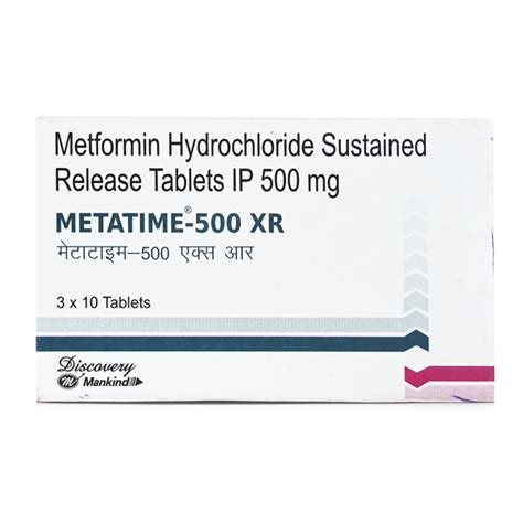 Metatime Xr 500mg Tablet 10s Price Uses Side Effects Netmeds