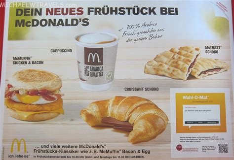 Disappointing Breakfast Menu Items At McDonald's In Germany - Michael W ...