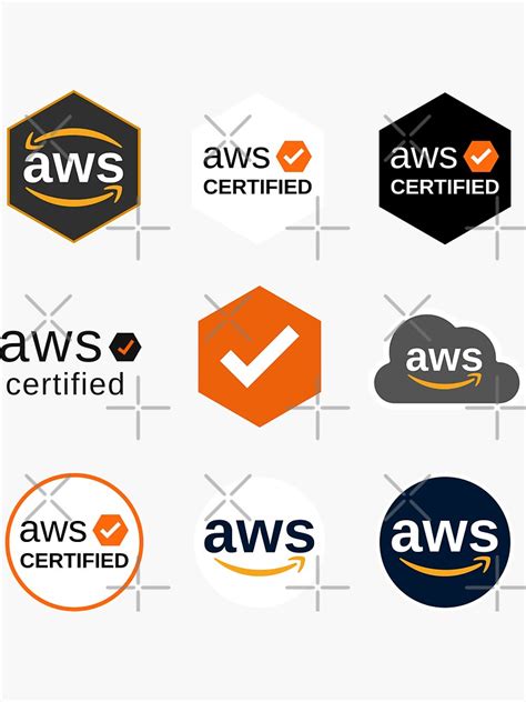 All Aws Certification And Logo Sticker For Sale By Tshirtsandme