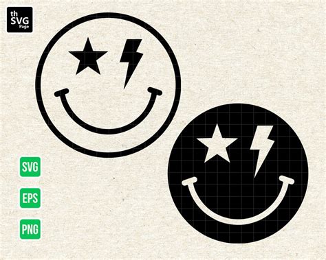 Smiley Face Svg Smiley Face With X Eyes Hippie Svg For Cricut And