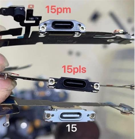 USB C Connector Parts Of IPhone 15 Pro Surface Online Ahead Of Launch