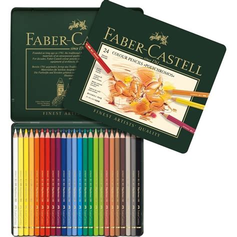 Crayon Polychromos Bo Te M Tal De Pi Ces Faber Castell Distriver